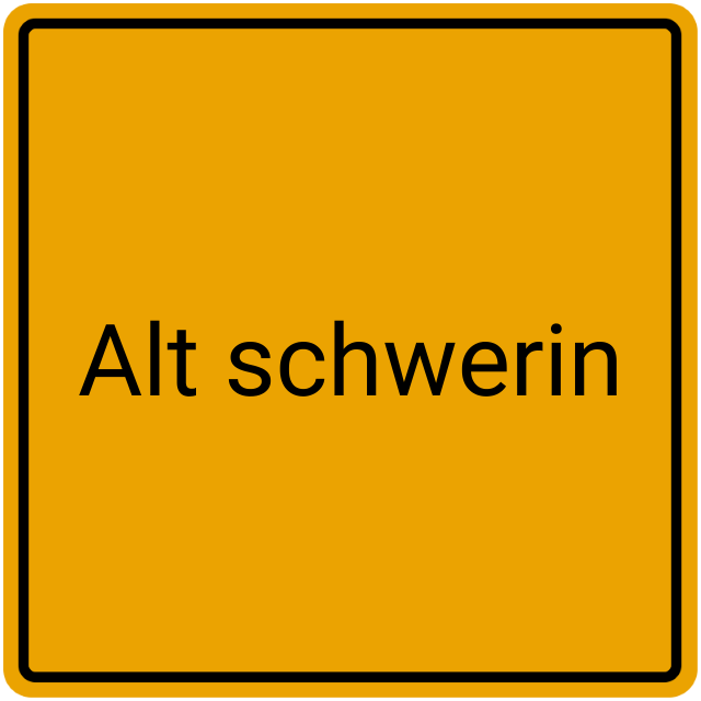 Meldebestätigung Alt Schwerin